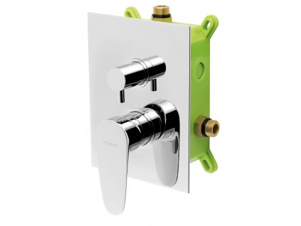 Novaservis Podomítková baterie s boxem 2 vývody, SMART BOX98051R,0