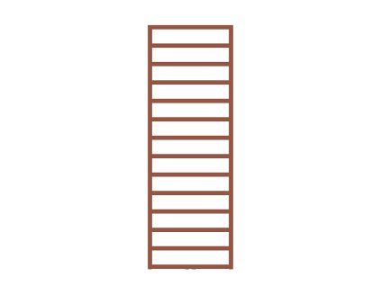 koupelnovy radiator perth barva dle vzorniku