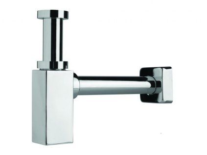 umyvadlovy sifon chrom hranaty