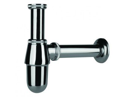 umyvadlovy sifon chrom lahvovy