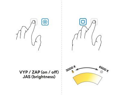 bile led zrcadlo 800x700 s dotykovym senzorem zpb 13003vx 4