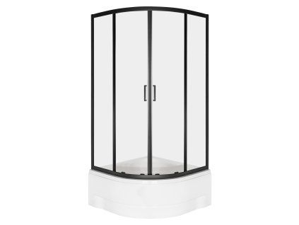 33426 4 sprchovy kout aplomo aruba gl deep black