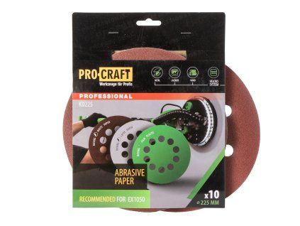 6643 brusny papir 10 ks procraft kd22580 kd22580