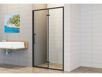 sprchove dvere amora black