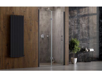 bezramove sprchove dvere exo h grafit