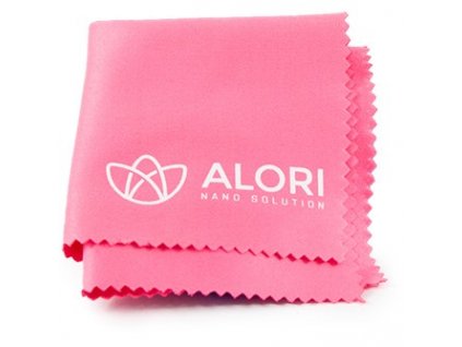 Alori Hadřík z mikrovlákna 14x14cm růžová 80