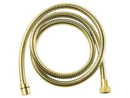 Sapho POWERFLEX kovová sprchová hadice, 175cm, zlato FLE10ZL