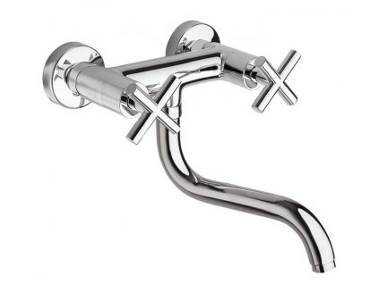 Sapho AXIA nástěnná baterie, chrom 506S