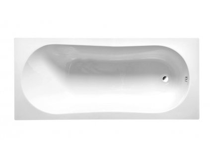 Aqualine JIZERA vana 150x70x39cm, bílá G1570