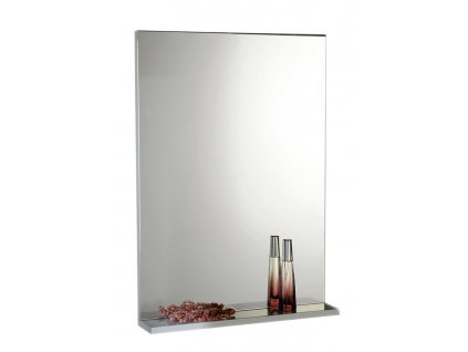Aqualine BETA zrcadlo s policí 60x80x12cm 57397