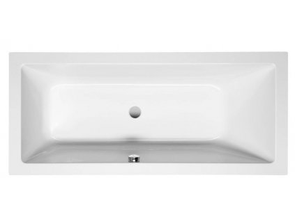 Aqualine NISA obdélníková vana 170x75x42cm, bílá A1775
