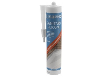 Sapho Sanitární silikon, 310ml, bílá 2130100