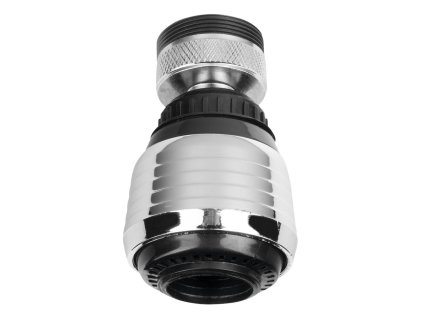 Aqualine Perlátor s kloubem a přepínačem, vnitřní závit M22x1, vnější závit M24x1, ABS/chrom B003