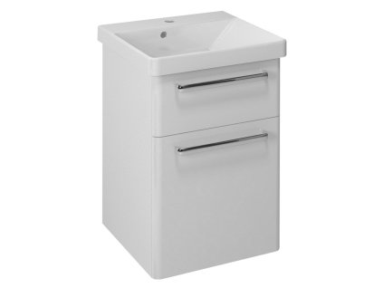 Sapho THEIA umyvadlová skříňka 46,4x70x44,2cm, 2xzásuvka, bílá TH050-3030