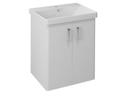 Sapho THEIA umyvadlová skříňka 56,4x70x44,2cm, 2xdvířka, bílá TH062-3030