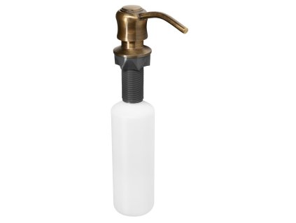 Sapho Zápustný dávkovač mýdla, retro, bronz SP004