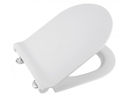 GSI WC sedátko, SLIM, Soft Close, Quick Release, bílá/chrom MS86CSN11