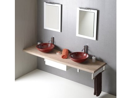 Sapho AVICE deska pod umyvadlo 180x50cm, tl.5cm, dub Rover AV184