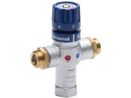 Sapho Termostatický regulátor teploty vody, 1/2", 30-60 stupňů, zpětné klapky TMT12MPM