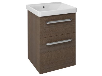 Sapho THEIA umyvadlová skříňka 46,4x70x44,2cm, 2xzásuvka, borovice rustik TH050-1616