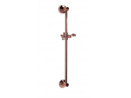 Sapho ANTEA sprchová tyč, posuvný držák, 670mm, růžové zlato SAL0037