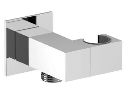 Sapho Držák sprchy hranatý, otočný, s vyústěním, chrom SG301