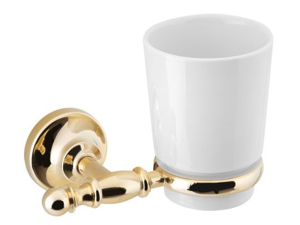 Sapho PERLA sklenka, keramika, zlato PE1095