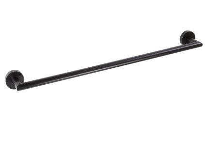 Sapho X-ROUND BLACK držák ručníků 600mm, černá mat XR404B