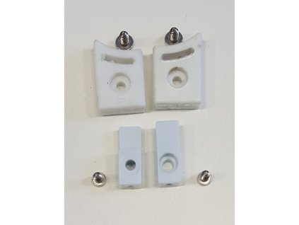 Aqualine AMADEO set dorazů pro pojezdy a držáky skla NDBTSA7