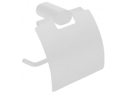 Sapho FLORI držák toaletního papíru s krytem, bílá mat RF007/14