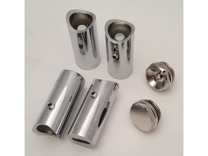 Sapho NYMPHA montážní uchycení, 4 ks držáků, chrom ND1805-15