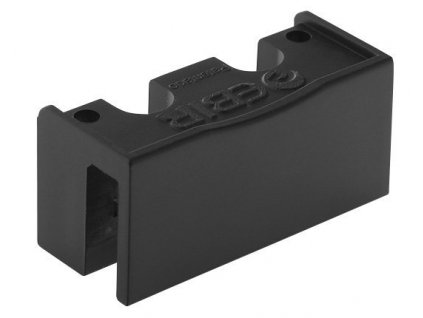 Sapho MULTISYSTEM uchycení osvětlení na zrcadlo, galerku, černá E28149EI