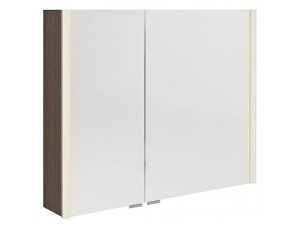 Sapho ALIX galerka s LED osvětlením 86x70x17,5cm, borovice rustik AX186-0016