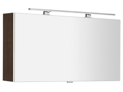 Sapho CLOE galerka s LED osvětlením 100x50x18cm, borovice rustik CE100-0016