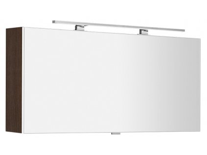 Sapho CLOE galerka s LED osvětlením 120x50x18cm, borovice rustik CE120-0016