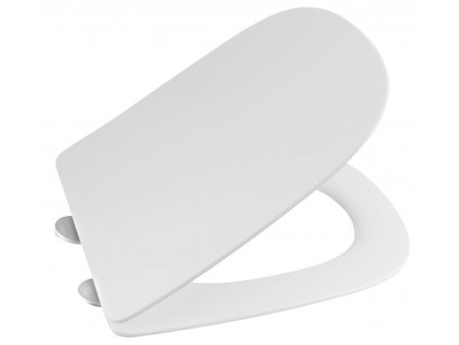 Sapho BELLO WC sedátko, SLIM, Soft Close, Easy Take, bílá PCS103