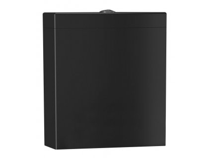 CREAVIT LARA keramická nádržka pro WC kombi, černá mat LR410-00SM00E-0000