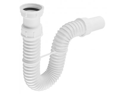 Bruckner FLEXY dřezový sifon flexibilní 6/4", DN40, bílá 155.183.0