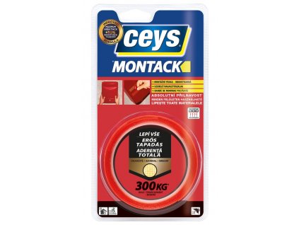 CEYS MONTACK LEPÍ VŠE OKAMŽITĚ, montážní páska 2,5mx19mm 48507240