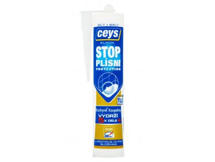 CEYS STOP PLÍSNI, sanitární silikon, 280ml, bílá 42505540