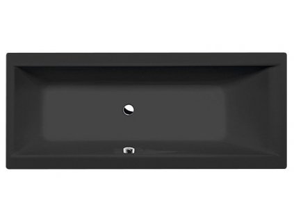Polysan CLEO obdélníková vana 170x70x48cm, černá mat 74611.21