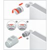 Honeywell TheraPro HR90EE termostatická hlavice programovatelná, HR90EE