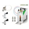 LINDR PYGMY 20/K GREEN LINE výčepní zařízení - sestava komplet bajonet + plochý + sanitační adaptér, SET01606