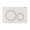 GEBERIT SIGMA20 ovládací tlačítko, lakováná bílá matná easy-to-clean/bílá, 115.882.01.1
