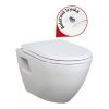 Creavit Terra TP325, závěsné WC s integrovaným bidetem, TP325