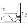 DURAVIT DURASTYLE SensoWash WC závěsné, bílá, 2542590000