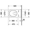 DURAVIT STARCK 3 SensoWash WC závěsné, bílá, 2226590000