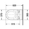 DURAVIT STARCK 3 SensoWash WC závěsné, bílá, 2226590000