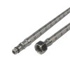 Klum Hadice připojovací nerez 8x12, FxM10, 3/8" x M10 x 10mm , 20 cm CR332C