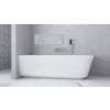 Polysan SUSSI L rohová stojící vana, litý mramor 150x70x49,5cm, bílá 93231L